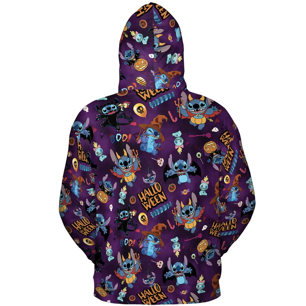 Spooky Stitch All-over Print Hoodie - 5