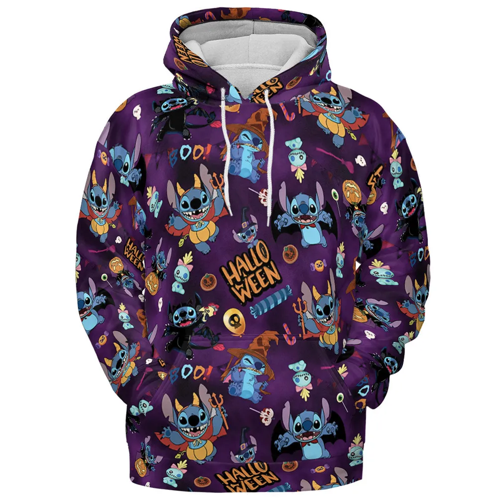 Spooky Stitch All-over Print Hoodie - 3