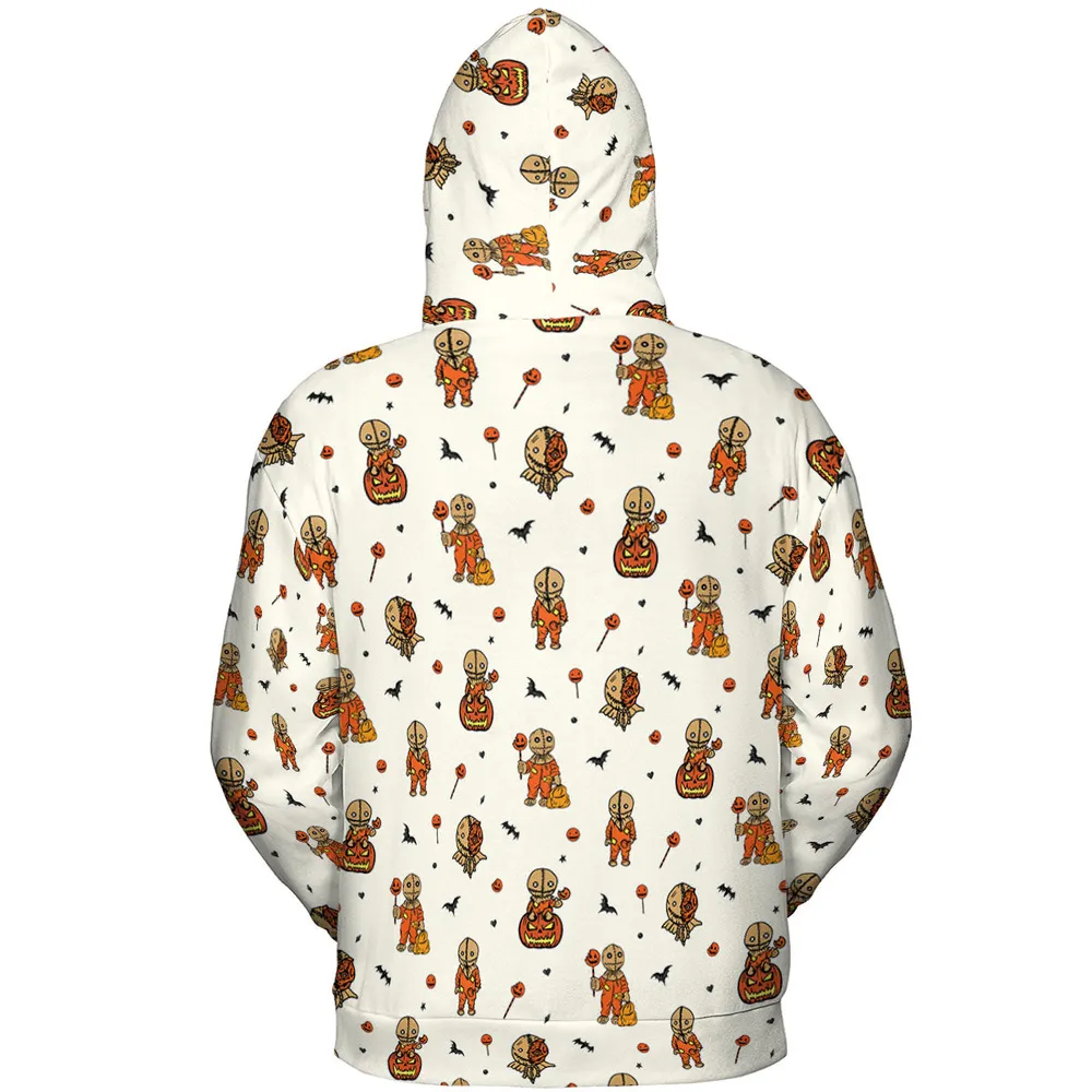 Pumpkin Sam Trick 'r Treat Horror All-over Print Hoodie - 5