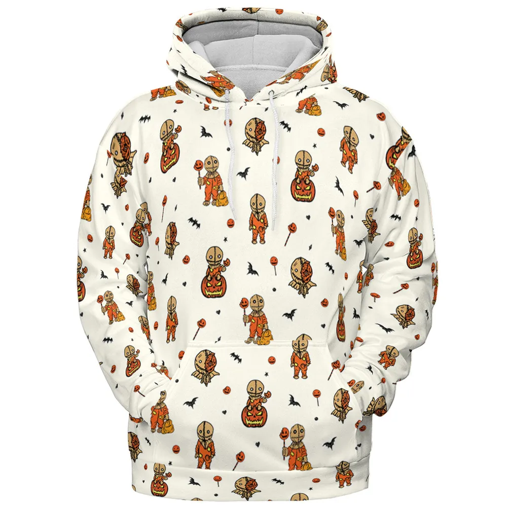 Pumpkin Sam Trick 'r Treat Horror All-over Print Hoodie - 3