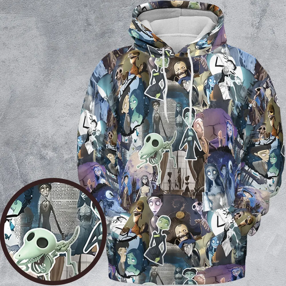 Unalive Bride Corpse Bride All-over Print Hoodie - 2