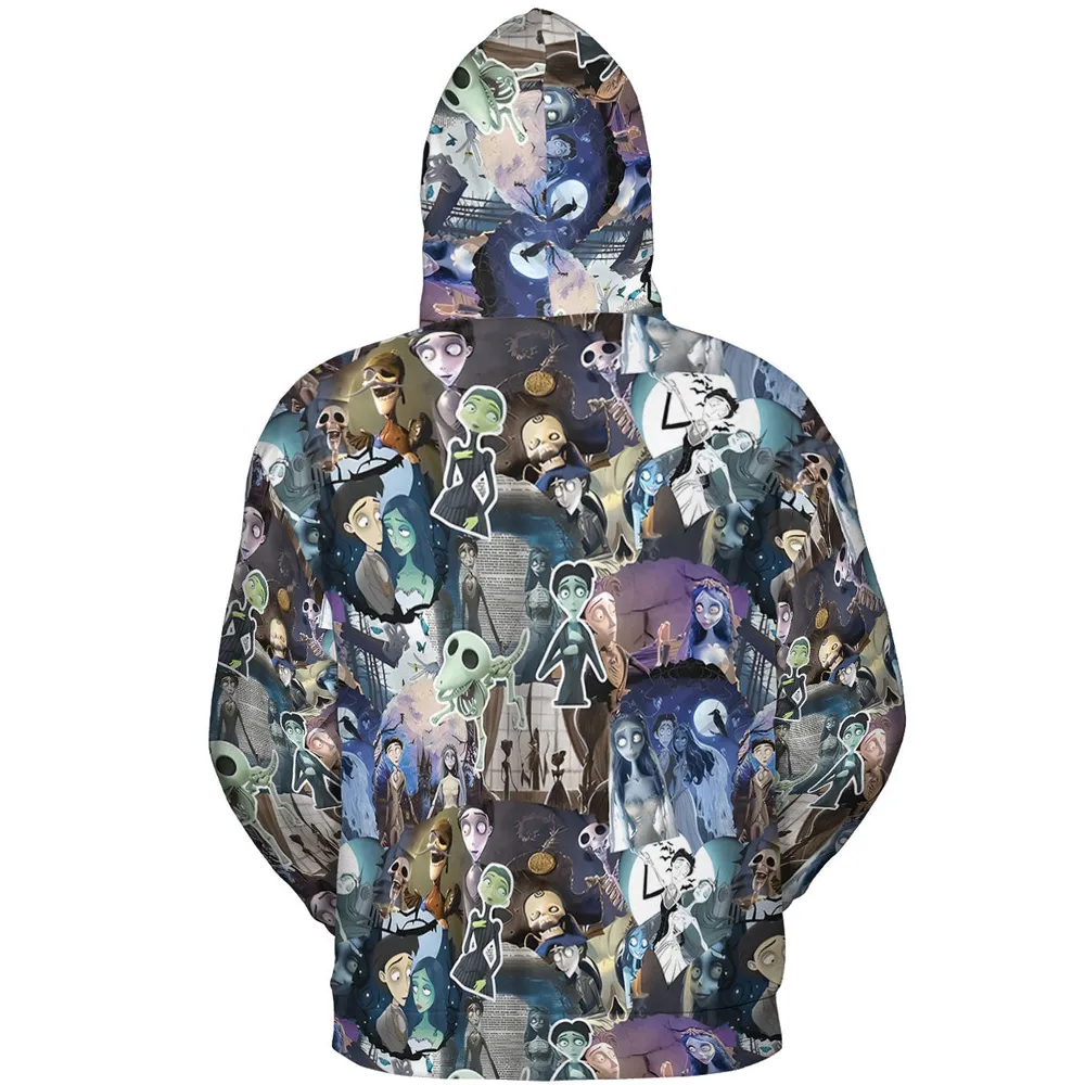 Unalive Bride Corpse Bride All-over Print Hoodie - 5