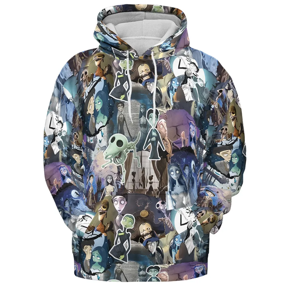 Unalive Bride Corpse Bride All-over Print Hoodie - 3