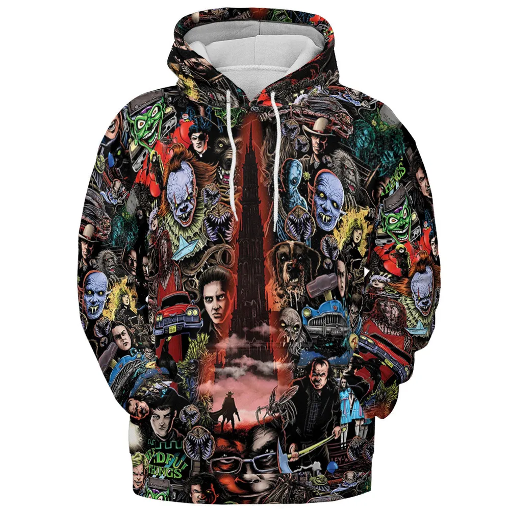 Stephen King Universe All-over Print Hoodie - 3
