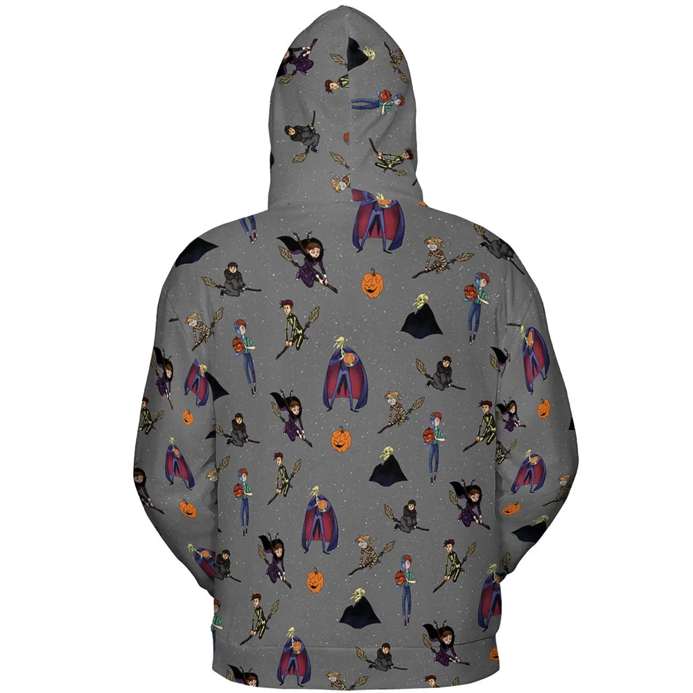The Halloween Tree Character All-over Print Hoodie - 5