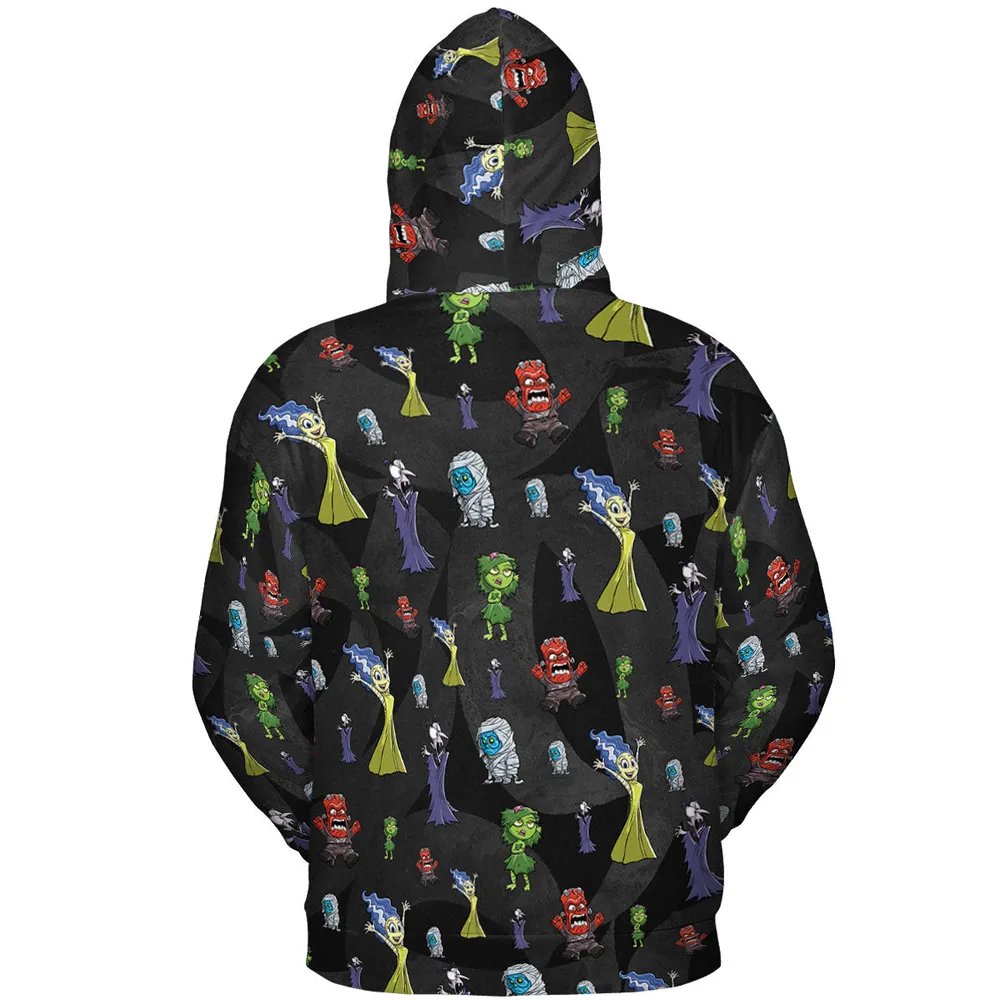 Horror Inside All-over Print Hoodie - 5