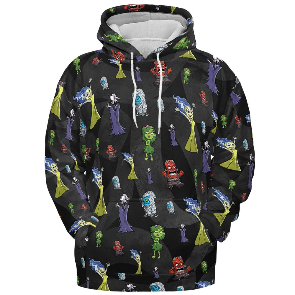 Horror Inside All-over Print Hoodie - 3