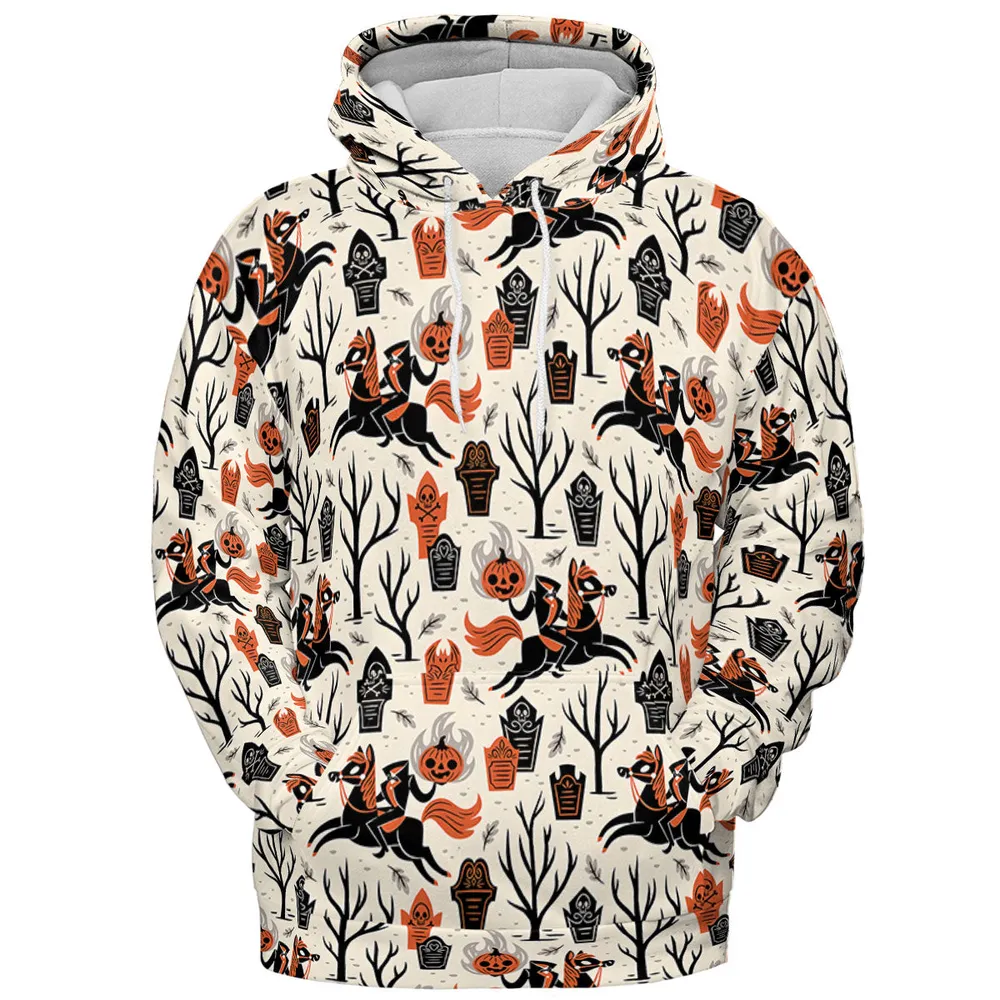 Headless Horseman Sleepy Hollow All-over Print Hoodie - 3