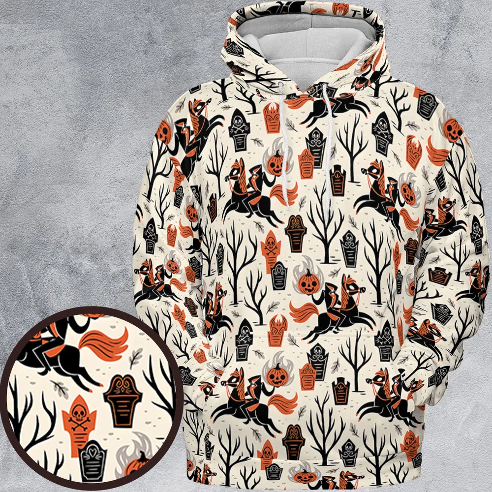 Headless Horseman Sleepy Hollow All-over Print Hoodie - 2