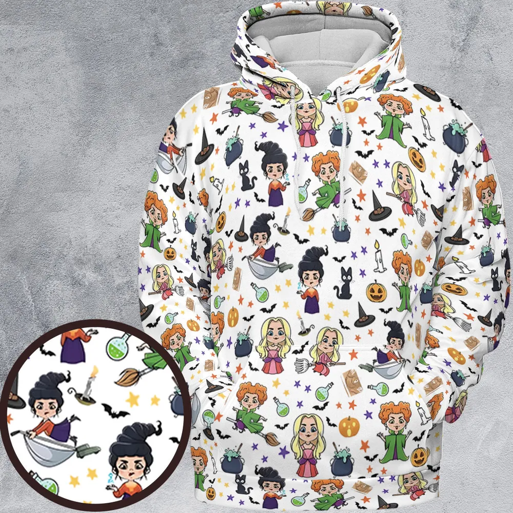 Enchanted Evenings Hocus Pocus All-over Print Hoodie - 2