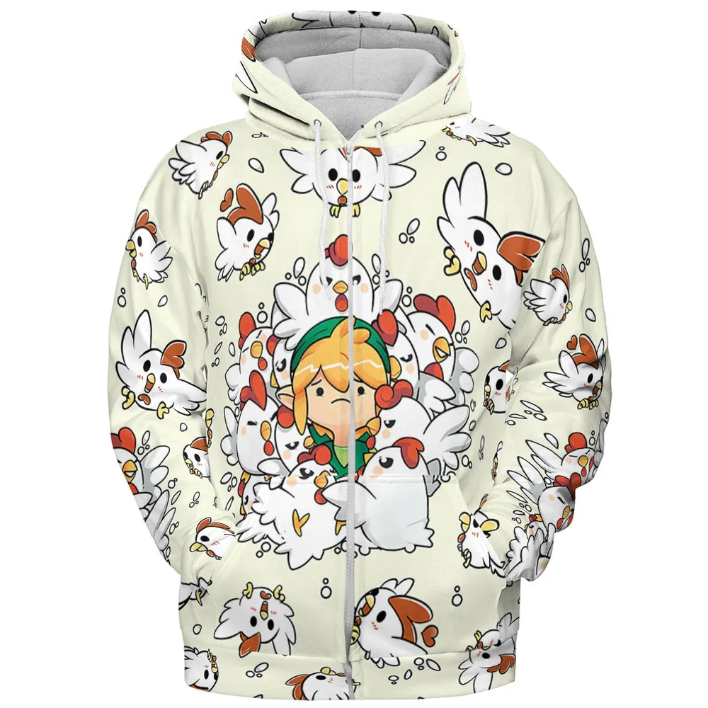 Impossible Situation The Legend of Zelda All-over Print Hoodie - 4
