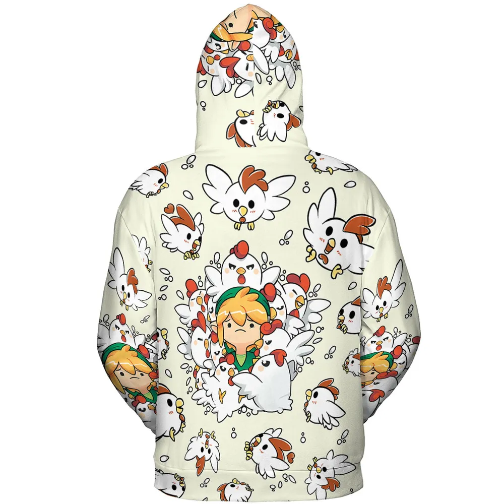 Impossible Situation The Legend of Zelda All-over Print Hoodie - 5
