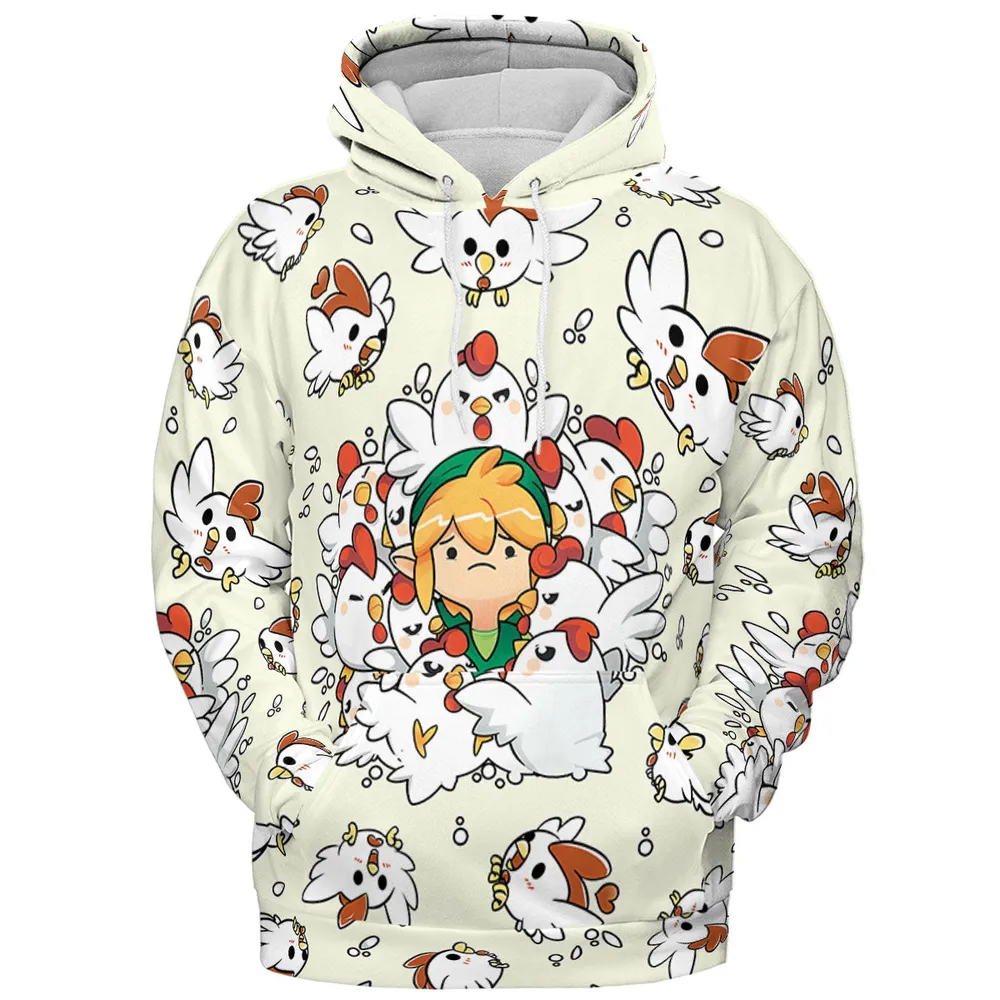 Impossible Situation The Legend of Zelda All-over Print Hoodie - 3