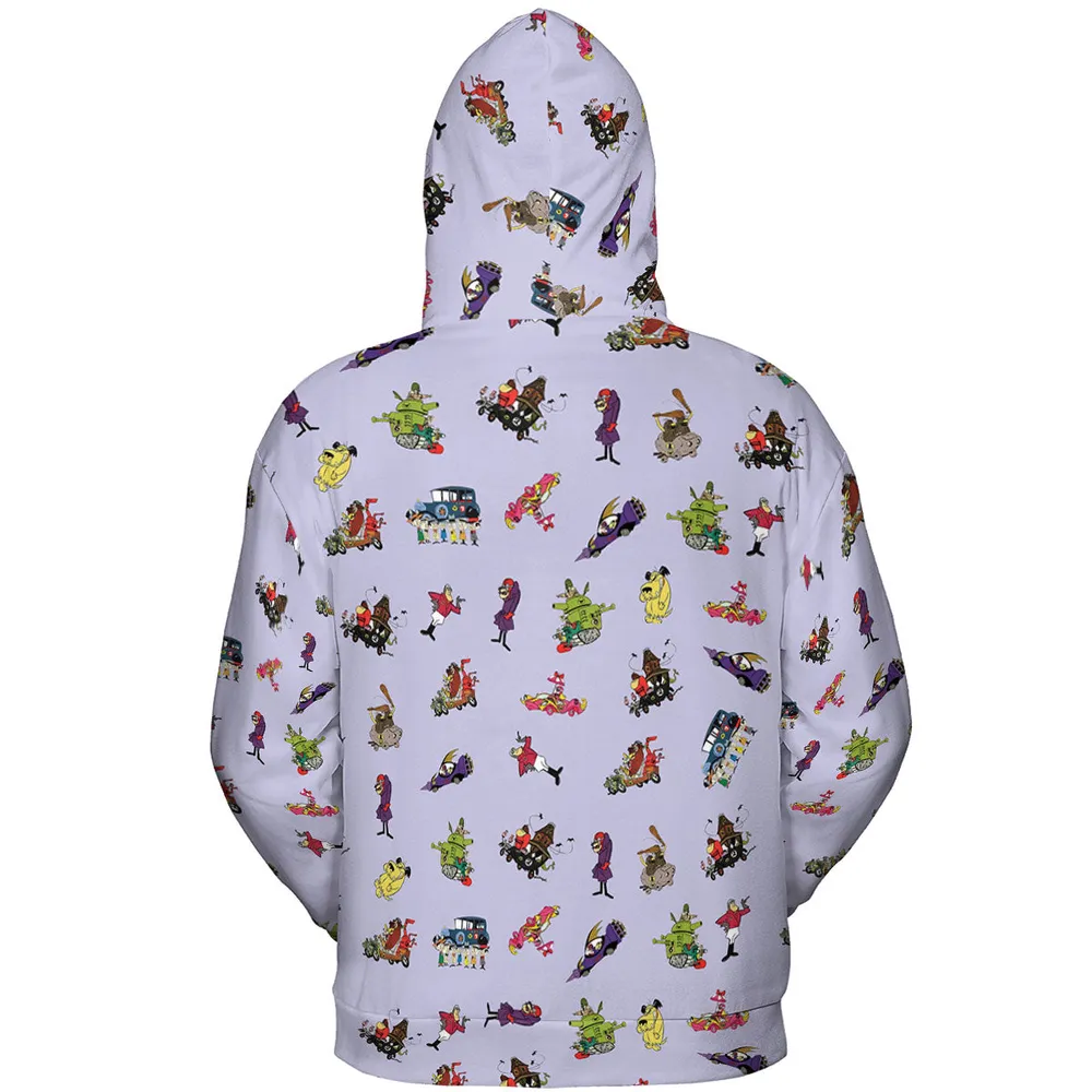 Muttley Buddies All-over Print Hoodie - 5