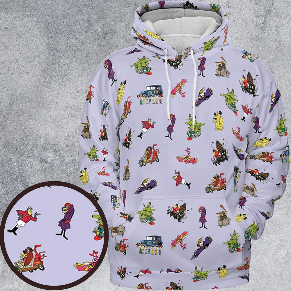 Muttley Buddies All-over Print Hoodie - 2