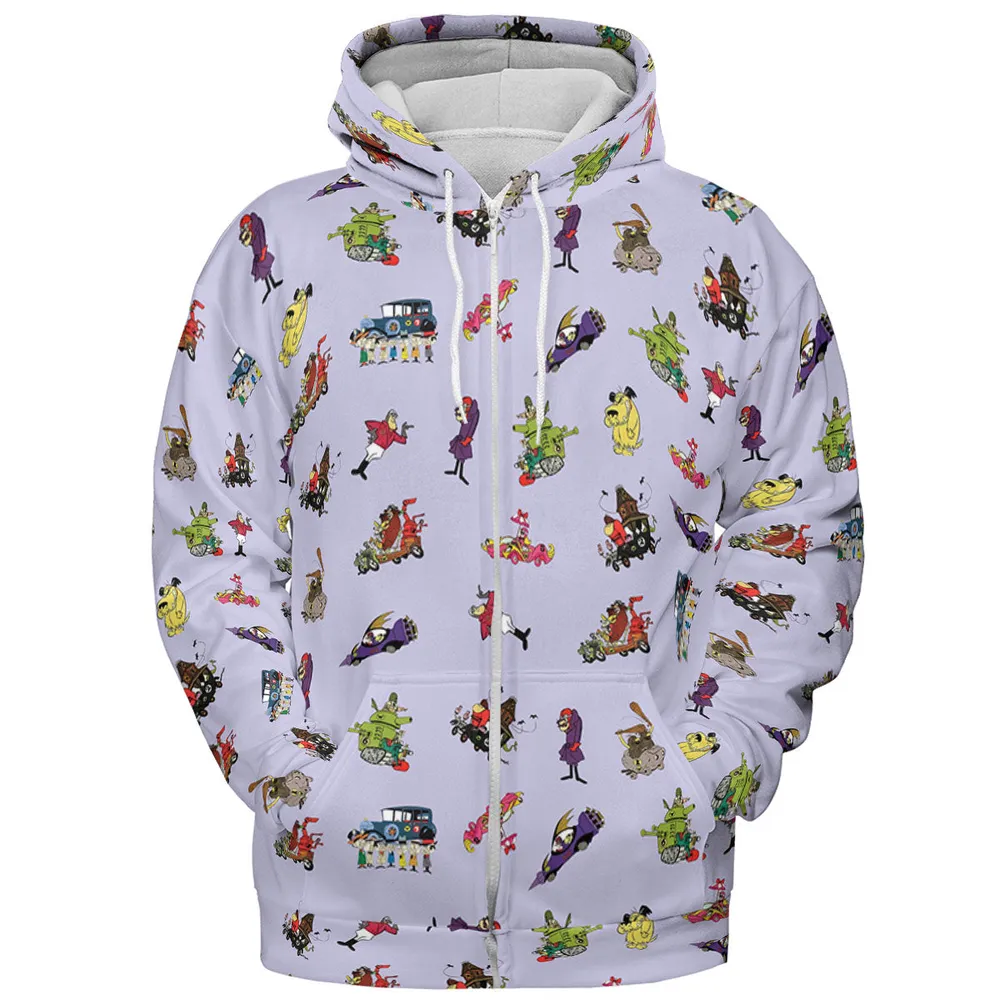 Muttley Buddies All-over Print Hoodie - 4
