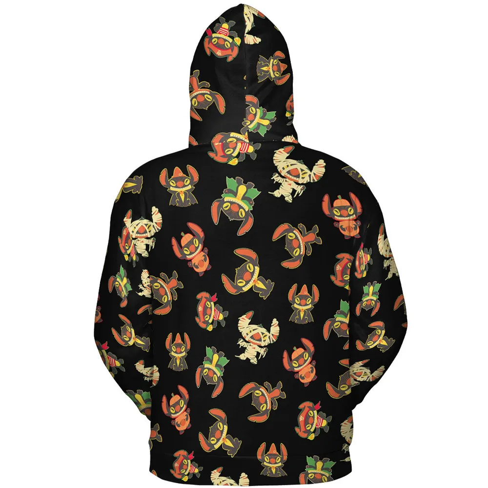Stitch Halloween Costumes All-over Print Hoodie - 5