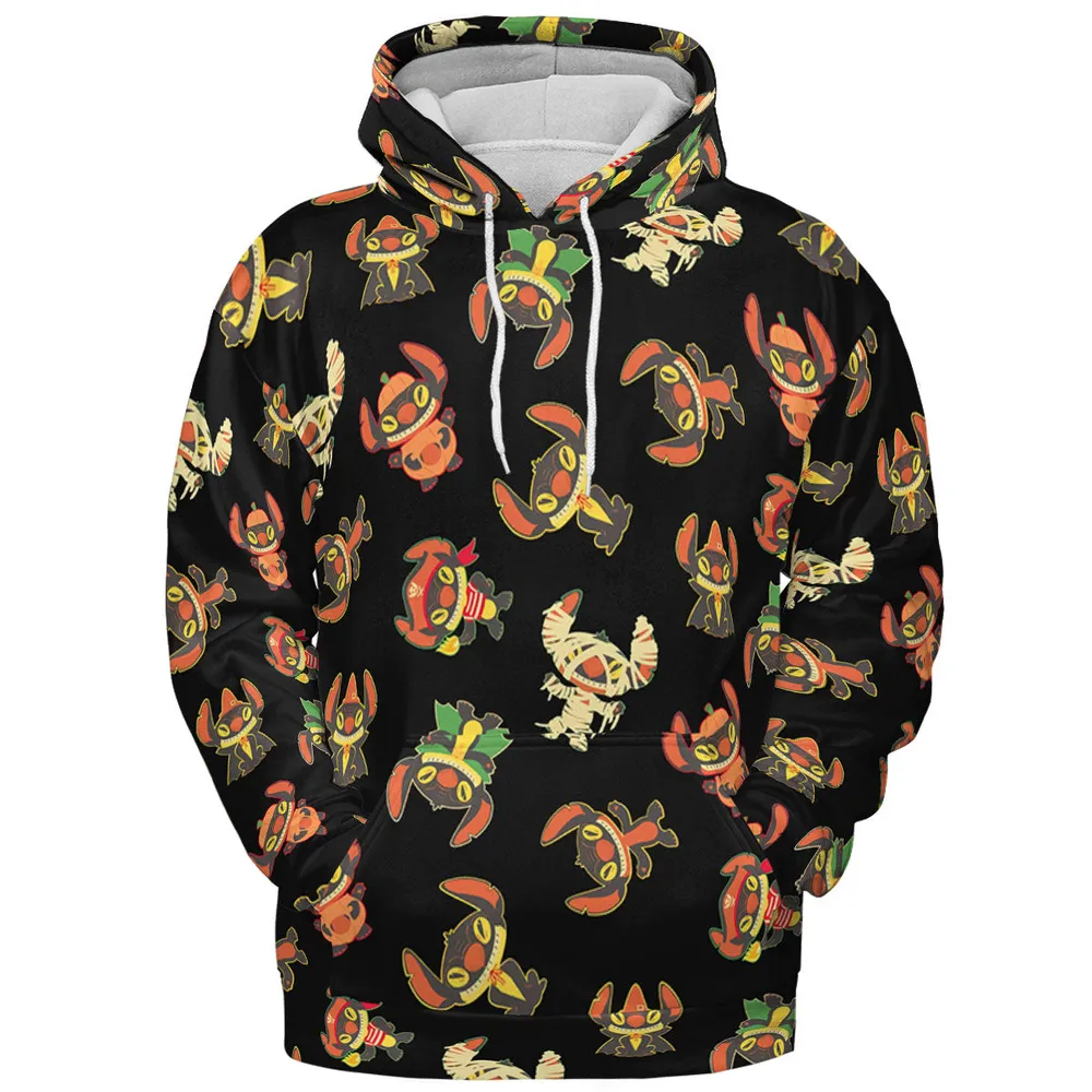 Stitch Halloween Costumes All-over Print Hoodie - 3