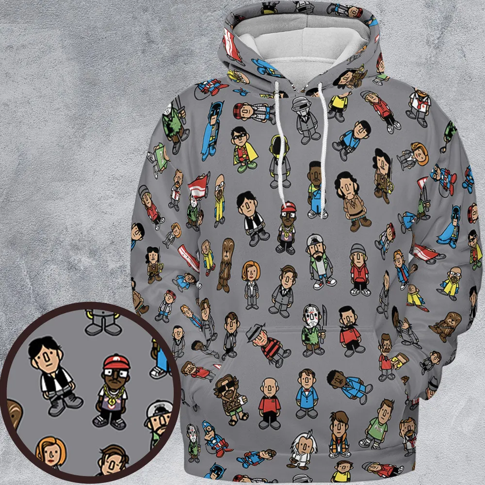 Homies All-over Print Hoodie - 2