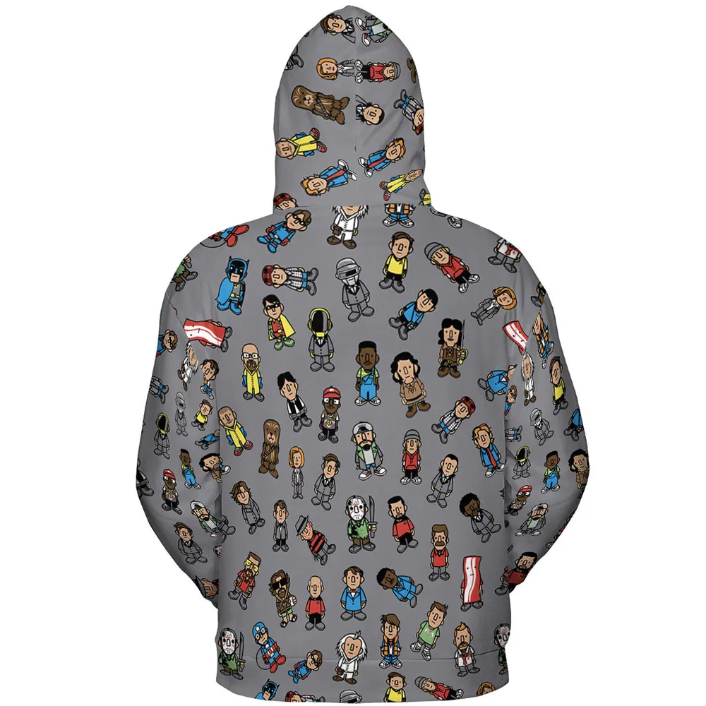 Homies All-over Print Hoodie - 5