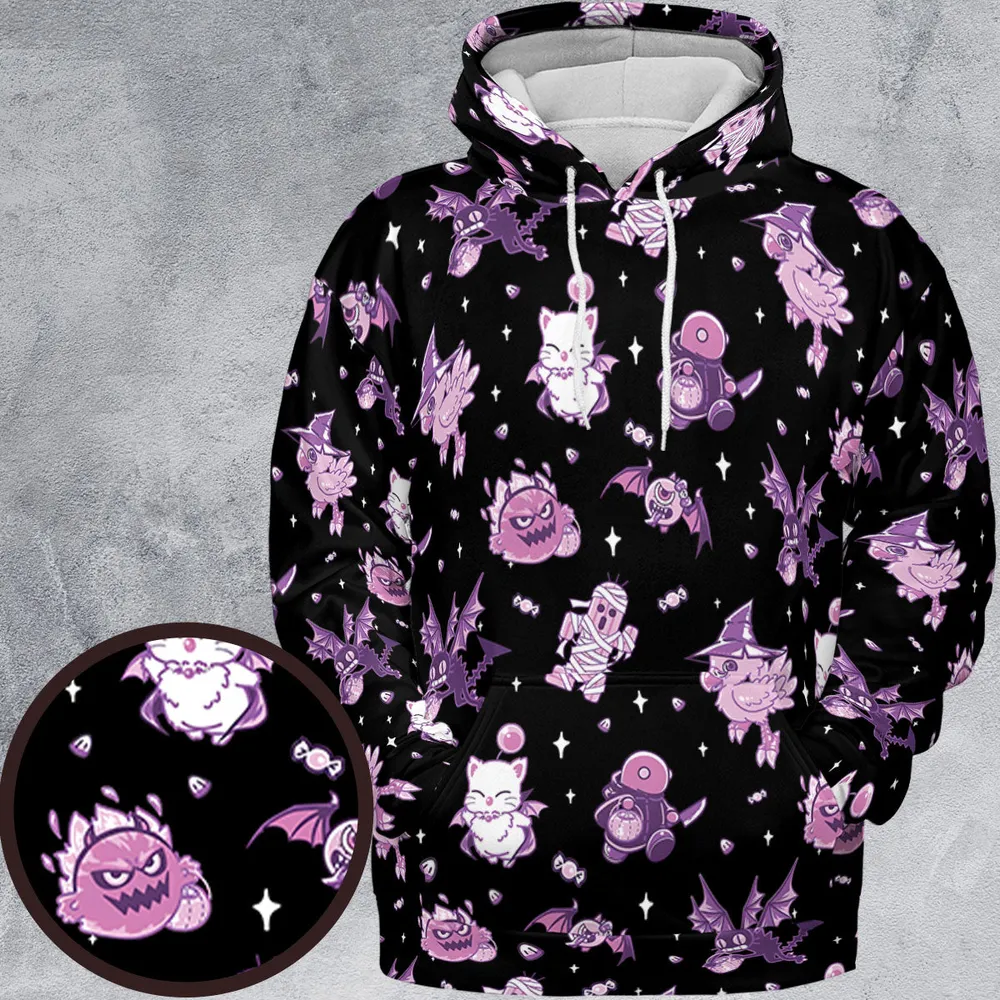 Halloween Final Fantasy Cuties All-over Print Hoodie - 2