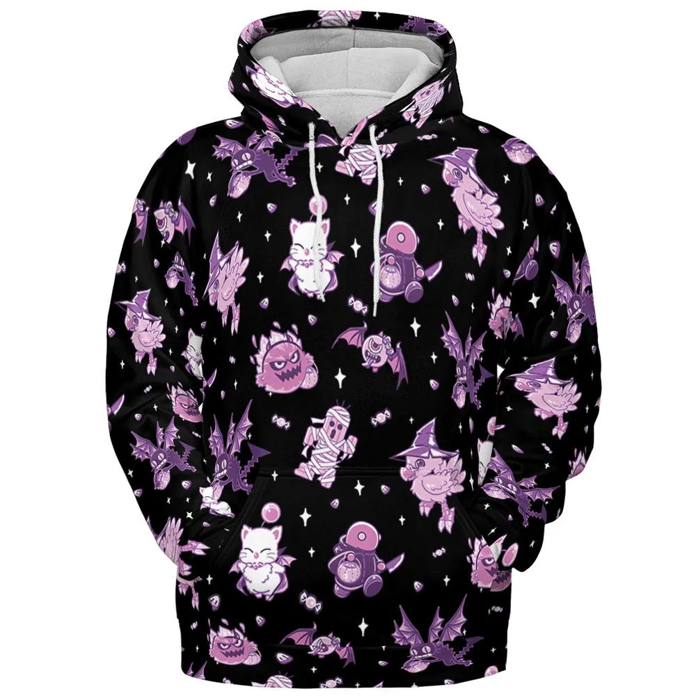 Halloween Final Fantasy Cuties All-over Print Hoodie - 3