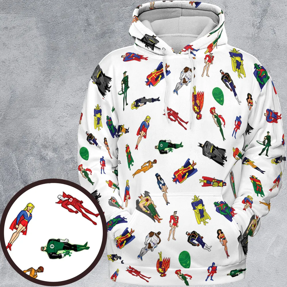 My Ultimate Justice League All-over Print Hoodie - 2