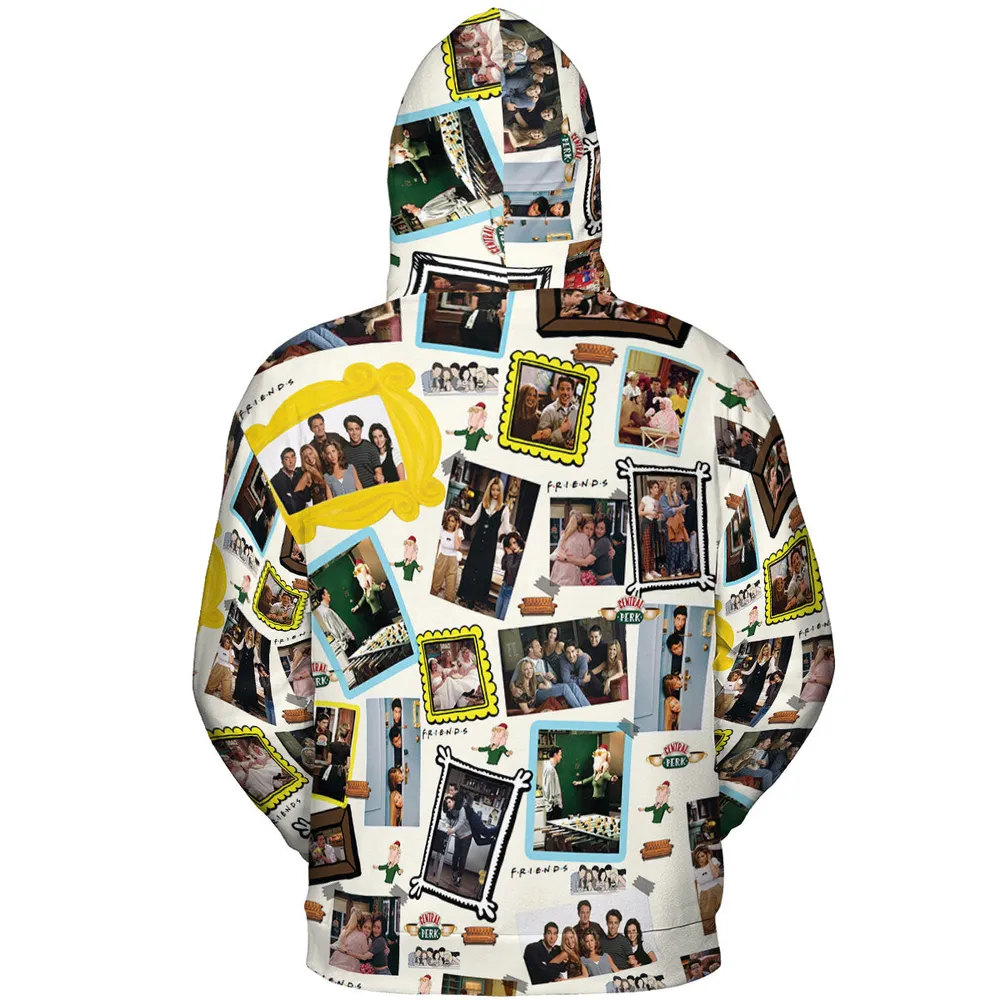 FRIENDS All-over Print Hoodie - 5