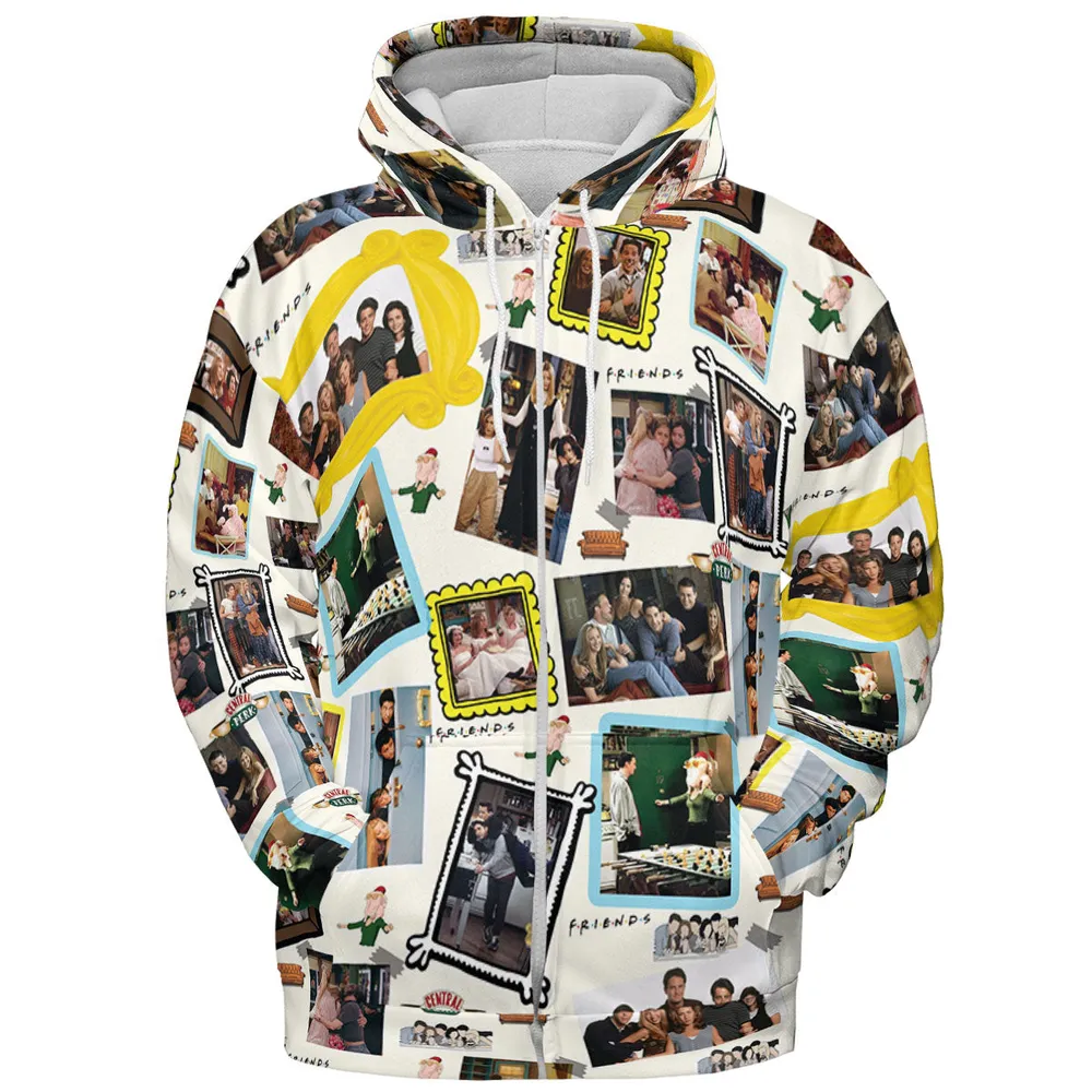 FRIENDS All-over Print Hoodie - 4