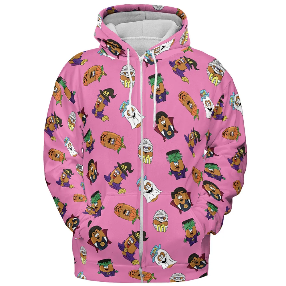 Halloween McNugget Buddies All-over Print Hoodie - 4