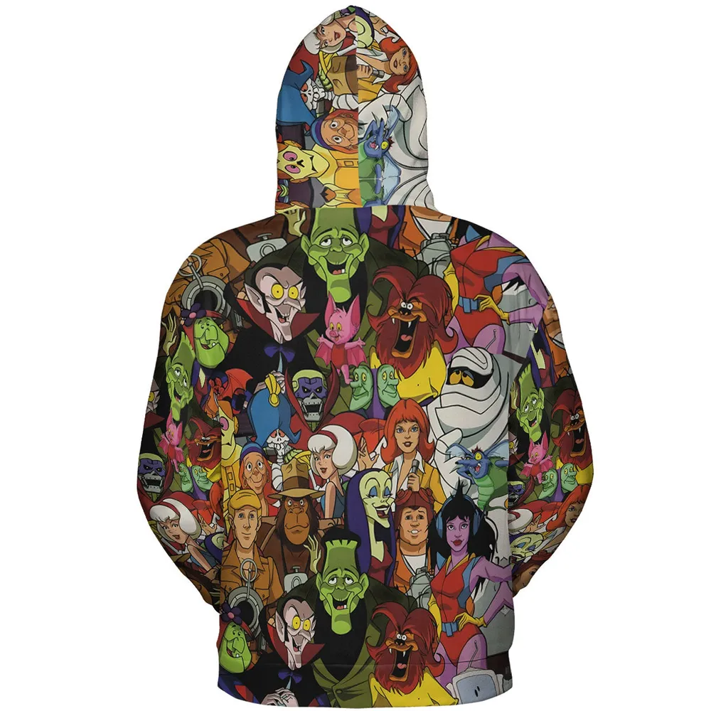 Frightfully Funny Ghostbusters Groovie Goolies All-over Print Hoodie - 5