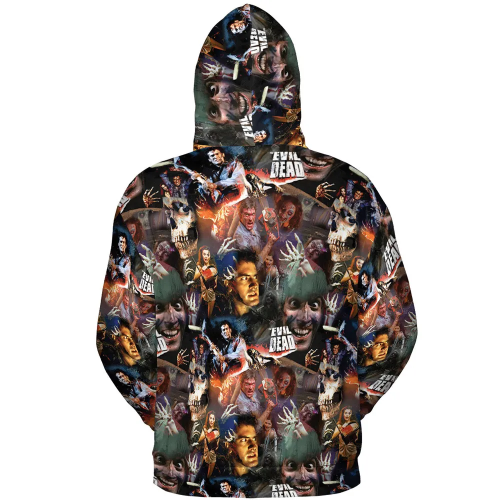 Classic Horror Evil Dead All-over Print Hoodie - 5