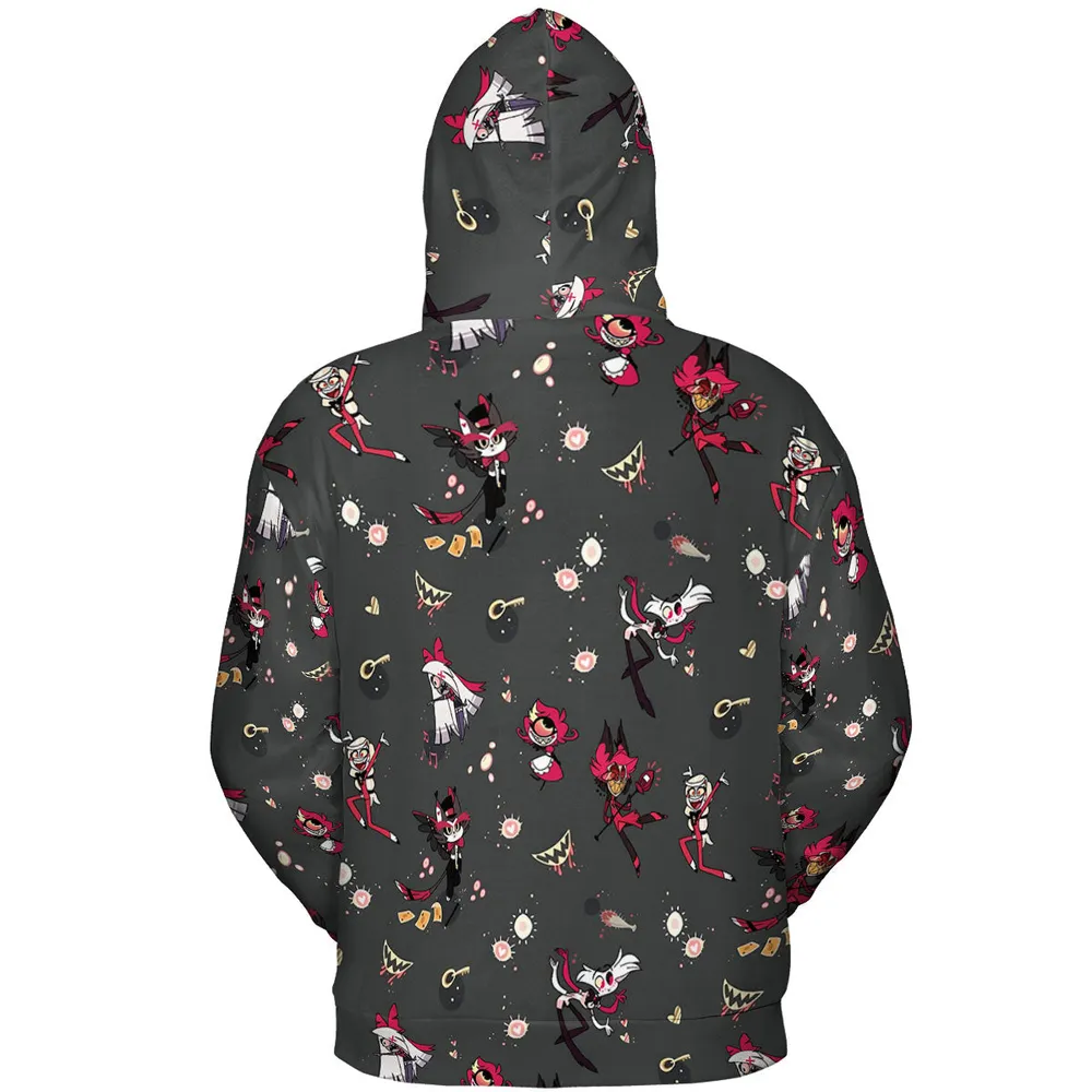 Helluva Hazbin All-over Print Hoodie - 5