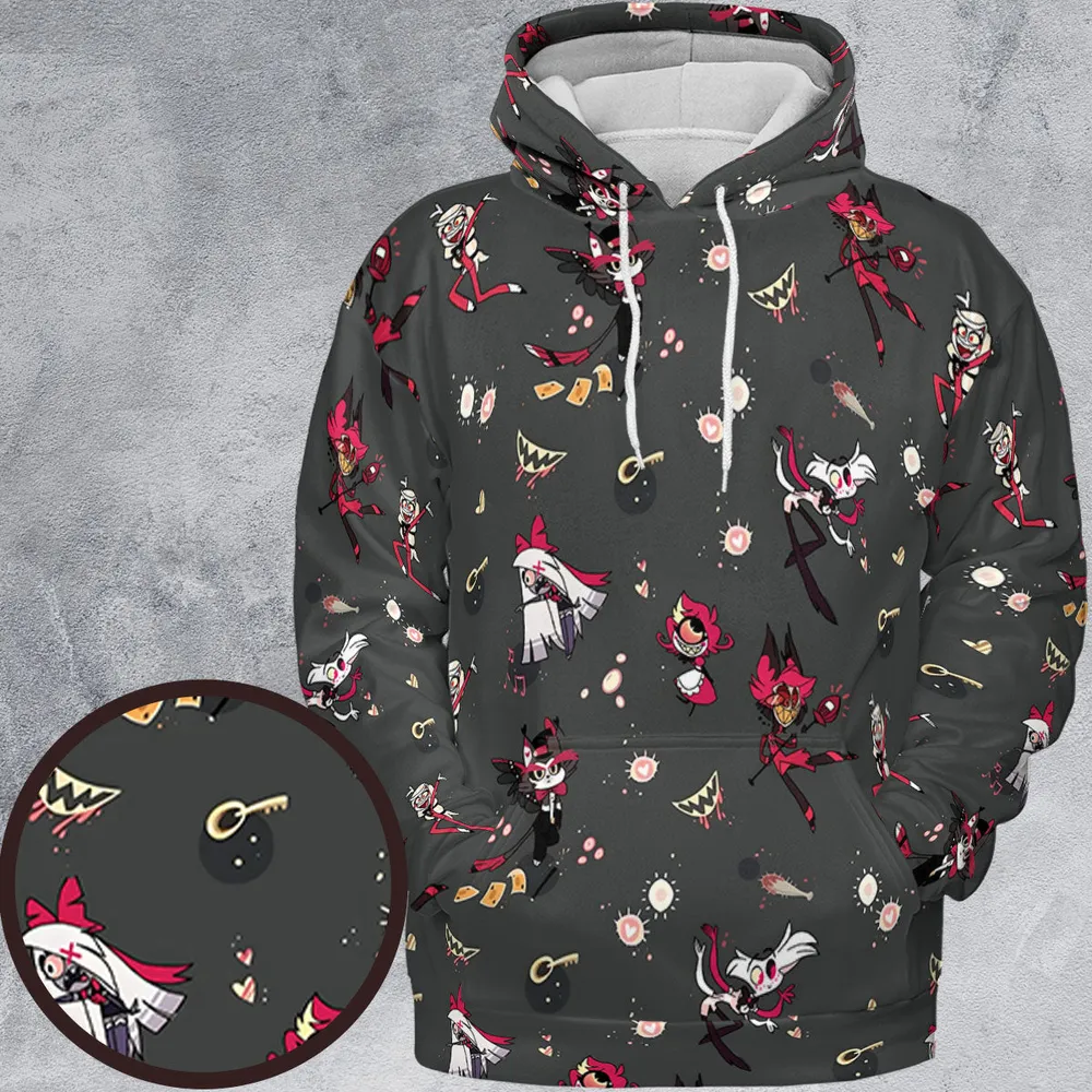 Helluva Hazbin All-over Print Hoodie - 2