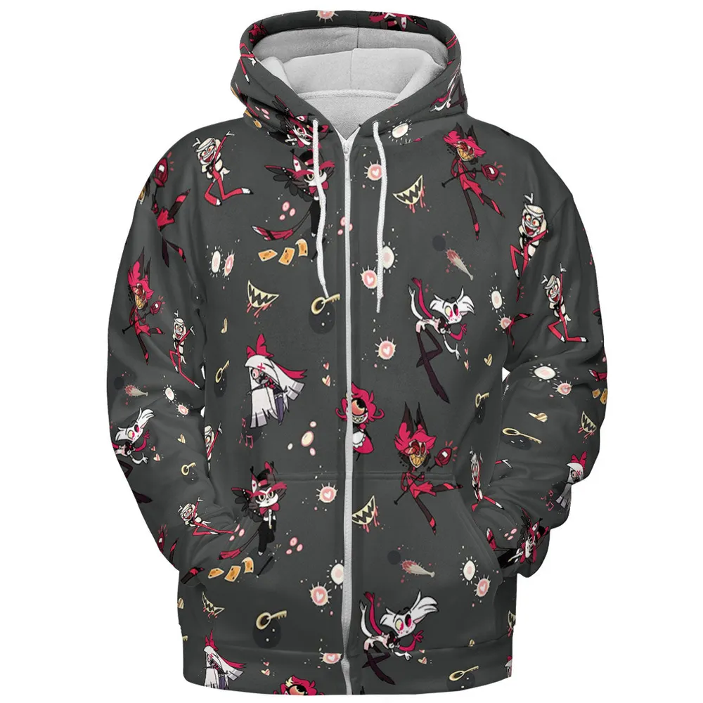 Helluva Hazbin All-over Print Hoodie - 4