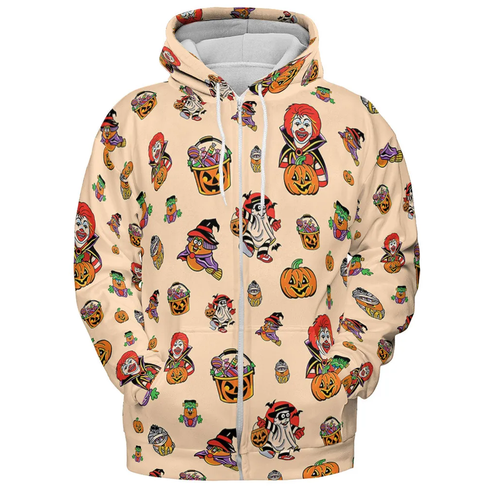 McDonaldland Halloween All-over Print Hoodie - 4