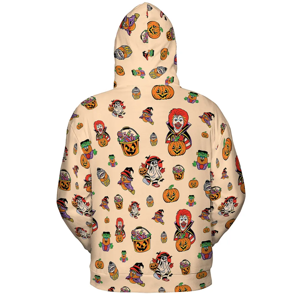 McDonaldland Halloween All-over Print Hoodie - 5
