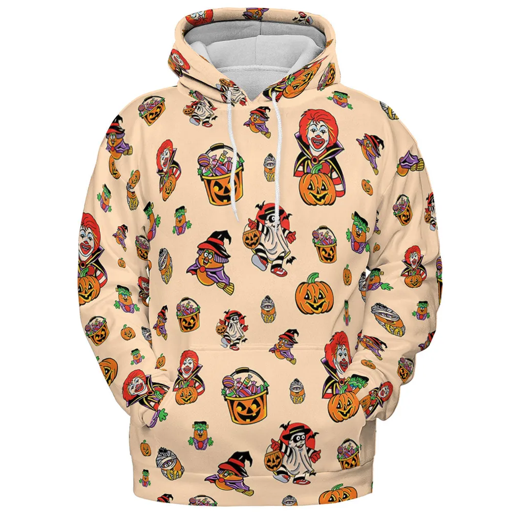 McDonaldland Halloween All-over Print Hoodie - 3