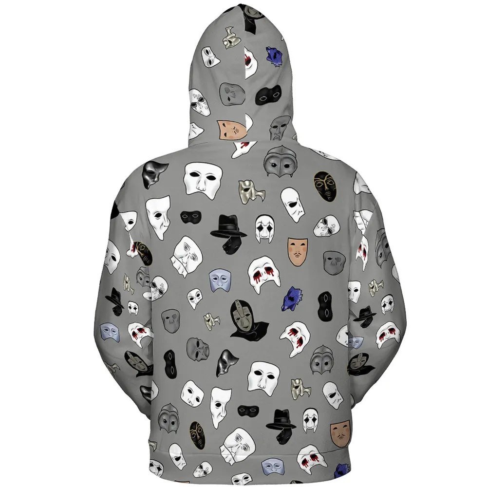 Masks of Phantom of Opera All-over Print Hoodie - 5