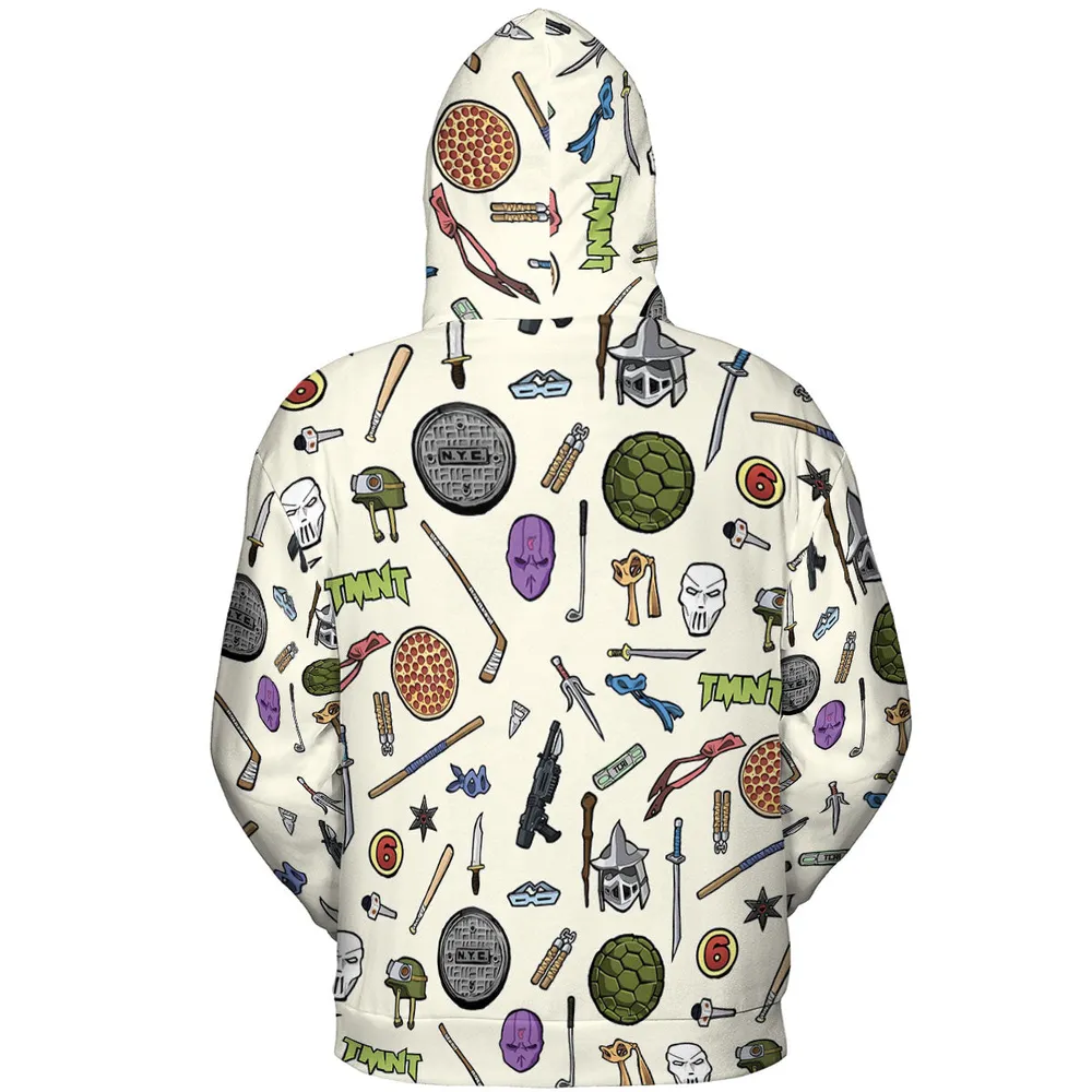 Hero In A Half Shell TMNT All-over Print Hoodie - 5