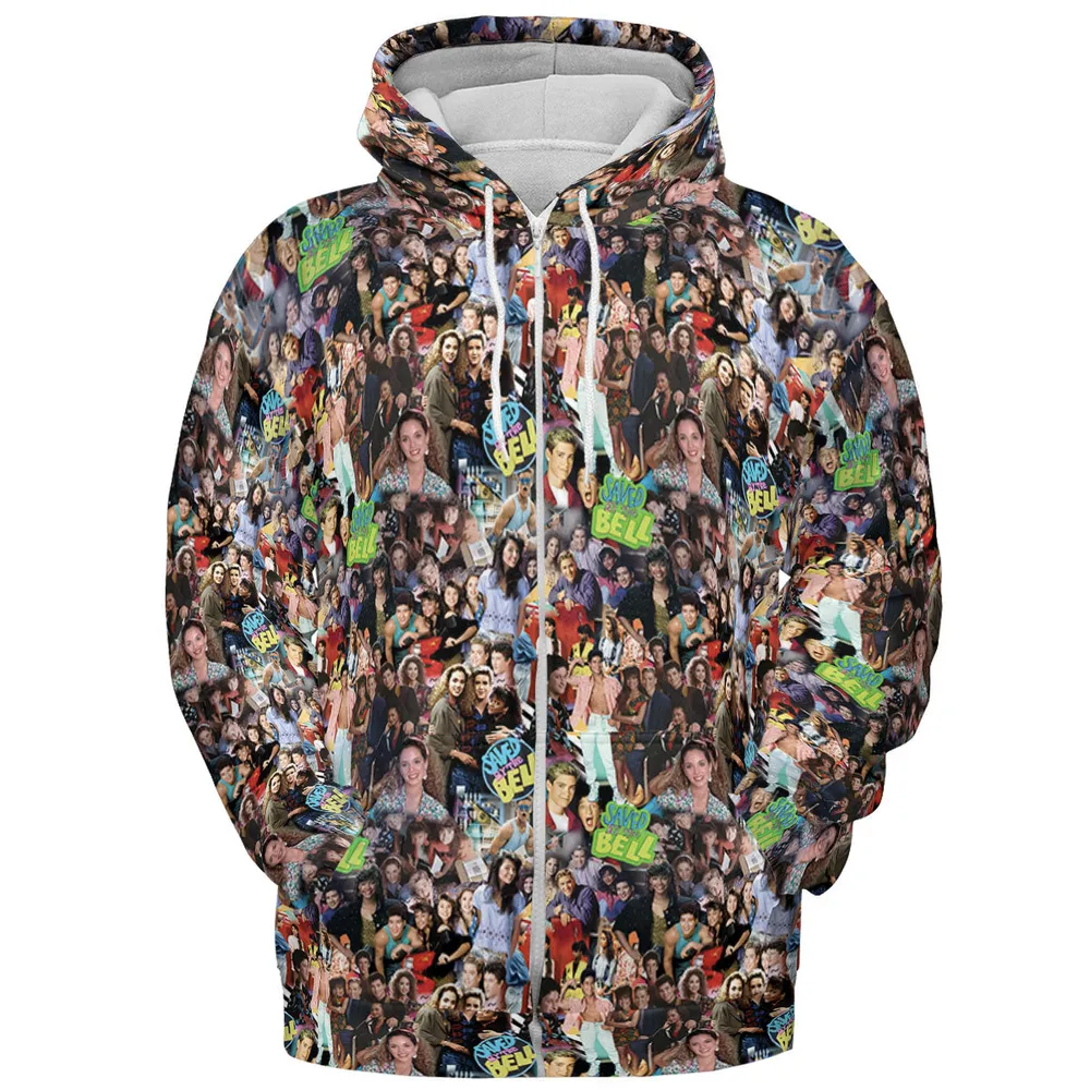 Saved by the Bell All-over Print Hoodie - 4