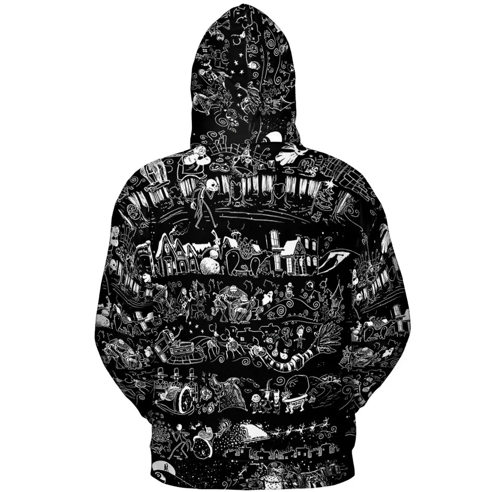 Nightmare Journey All-over Print Hoodie - 5