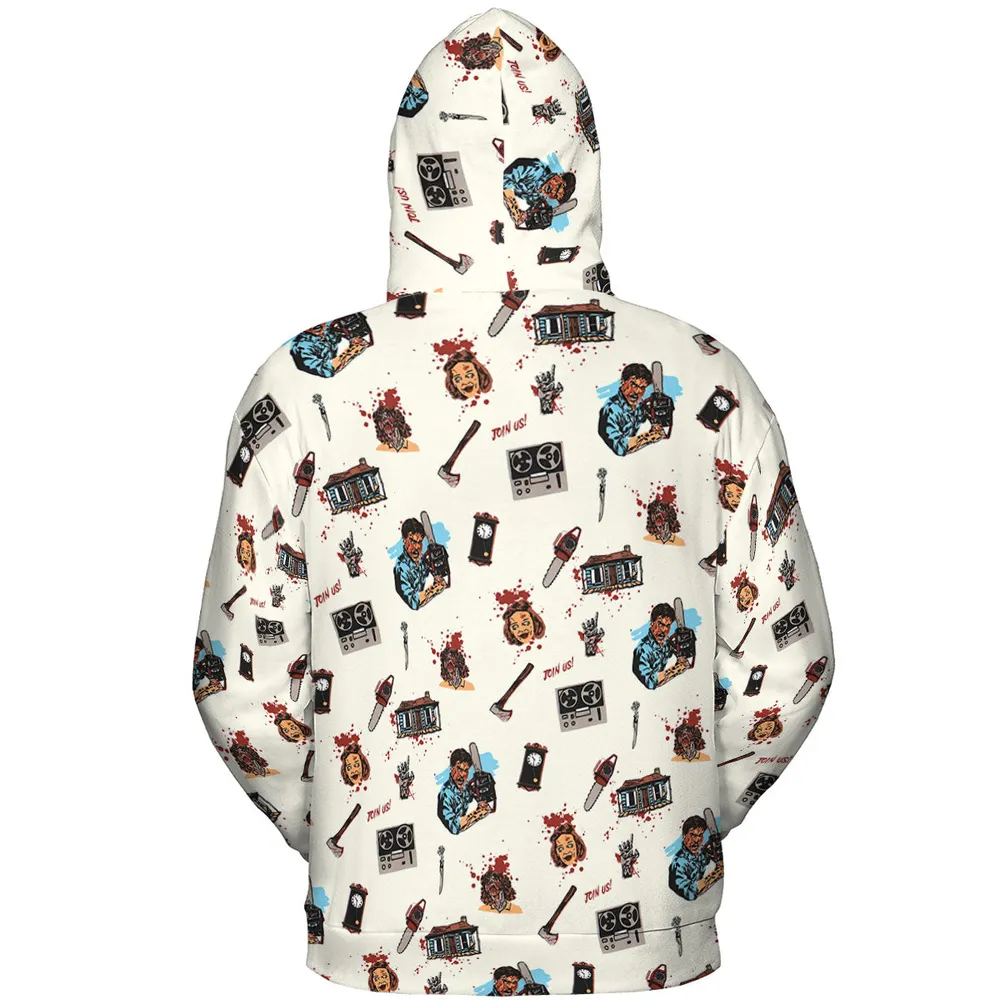 Supernatural Horror Evil Dead Halloween All-over Print Hoodie - 5