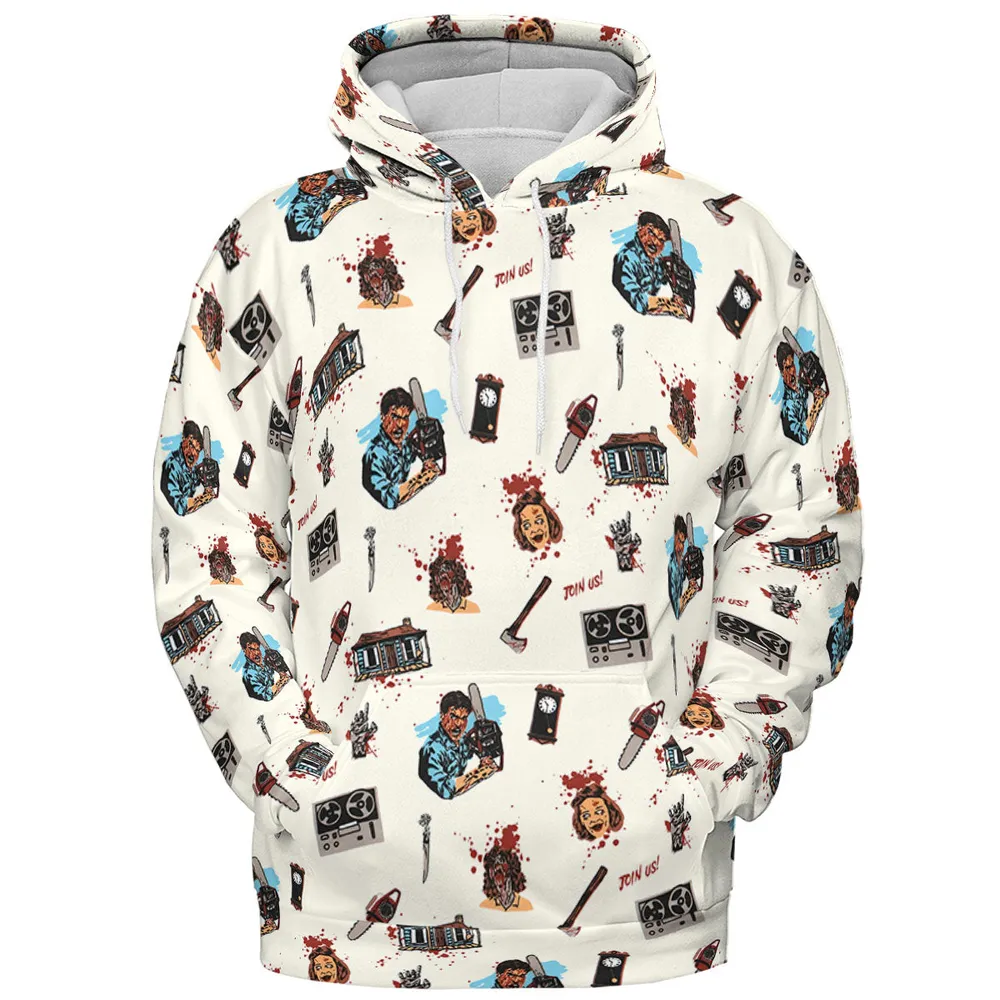 Supernatural Horror Evil Dead Halloween All-over Print Hoodie - 3