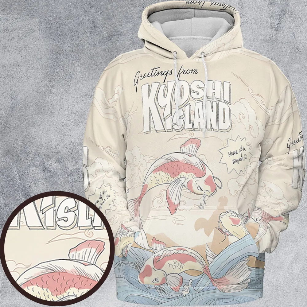 Kyoshi Island Avatar The Last Airbender All-over Print Hoodie - 2