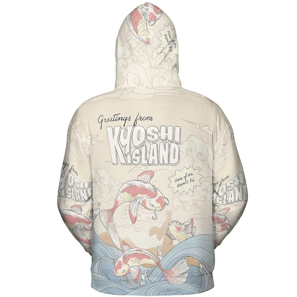 Kyoshi Island Avatar The Last Airbender All-over Print Hoodie - 5