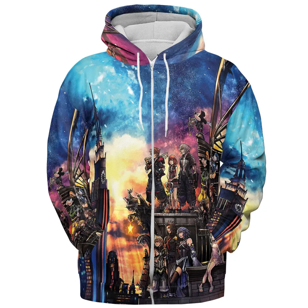 KH3 Kingdom Heart All-over Print Hoodie - 4