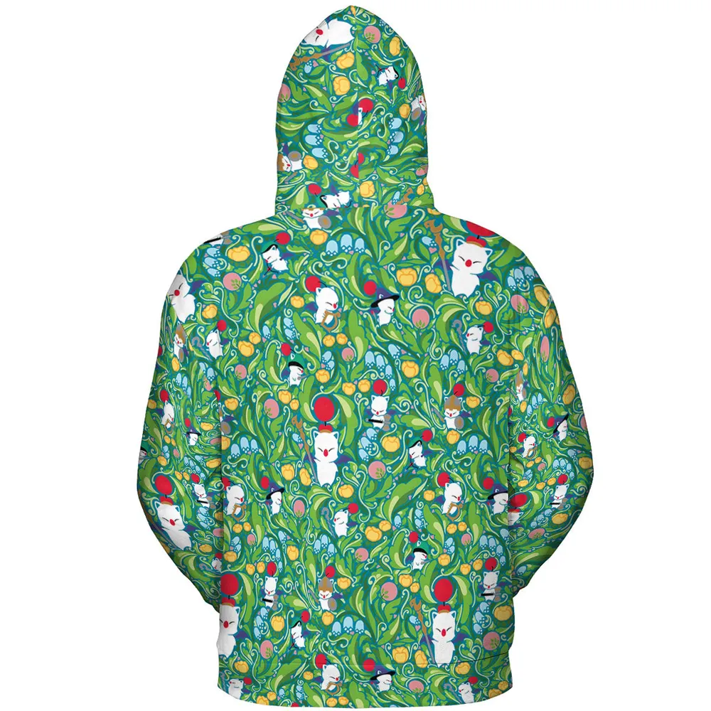 Moogle Final Fantasy All-over Print Hoodie - 5