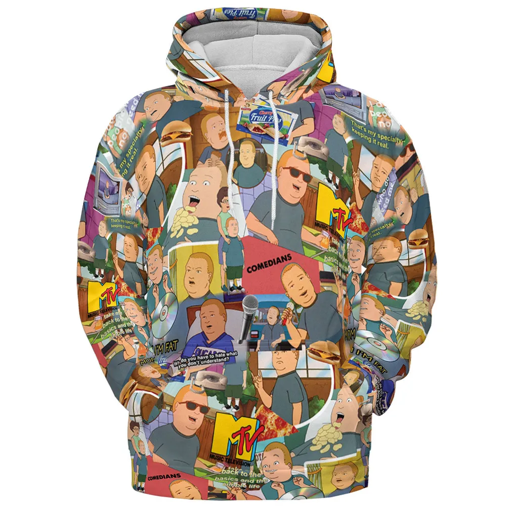 Comedian Bobby King Of The Hill All-over Print Hoodie - 3