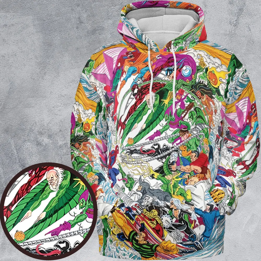 Spidey Sense Spider Man All-over Print Hoodie - 2